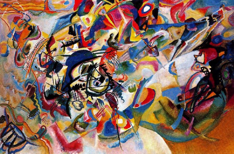Composition VII by Wassily Kandinsky, 1913
