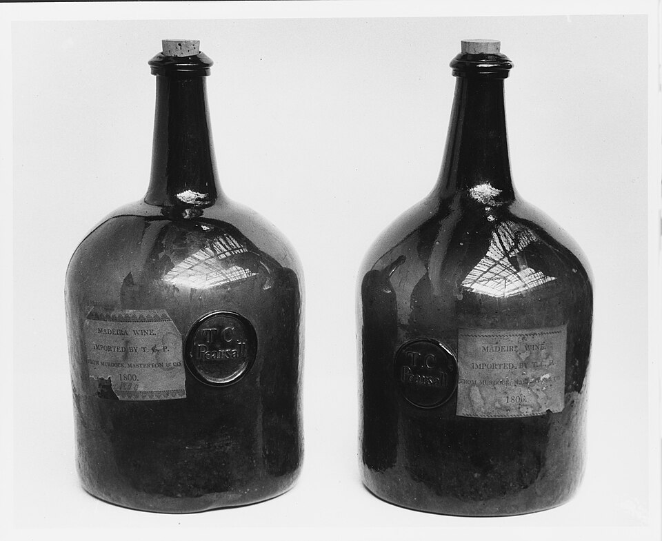 Antique glass wine bottle by The Metropolitan Museum of Art, Open Access